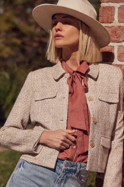 ADJOIN JACKET (BISCUIT BOUCLE)