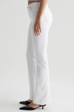 ANGEL LOW RISE BOOT JEAN (WHITE)