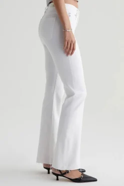 ANGEL LOW RISE BOOT JEAN (WHITE)