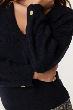 AUDREY MERINO JUMPER (MIDNIGHT NAVY)