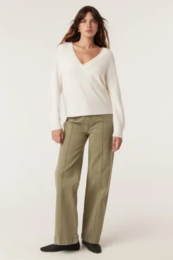 AUDREY MERINO JUMPER (MILK)