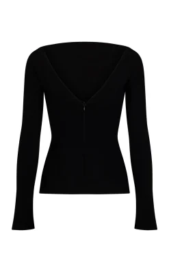 AUDREY TOP (BLACK)