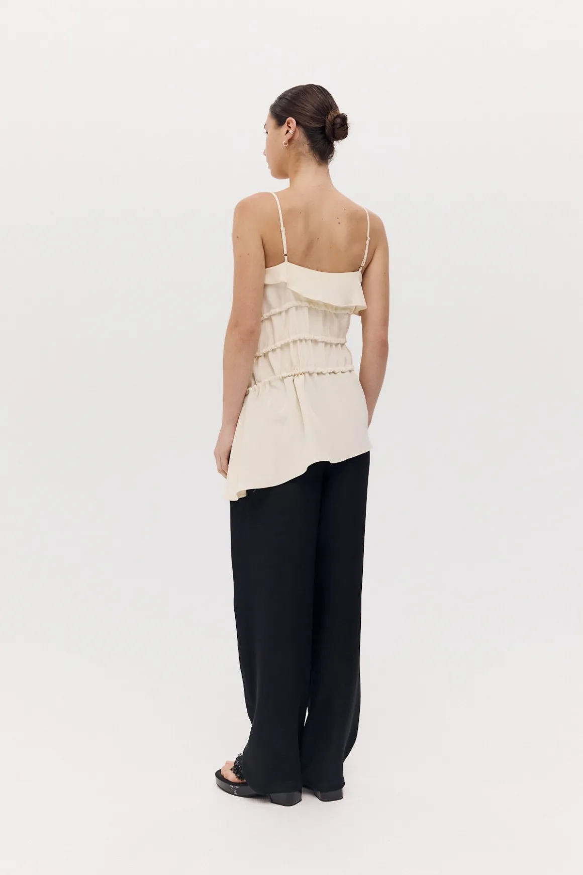 BADER TOP (IVORY SILK)
