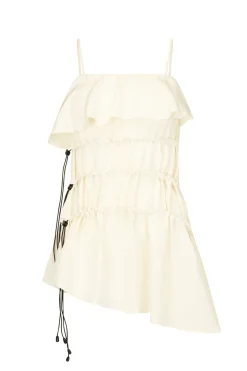 BADER TOP (IVORY SILK)