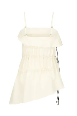 BADER TOP (IVORY SILK)