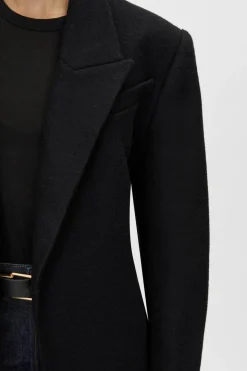 BASE BLAZER COAT (BLACK)
