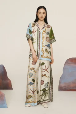 BATH HOUSE SILK PANT (MULTI)