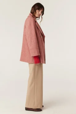 BRENAN COAT (RED TWILL)