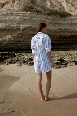 BUDDY SHIRT (CELESTE STRIPE)