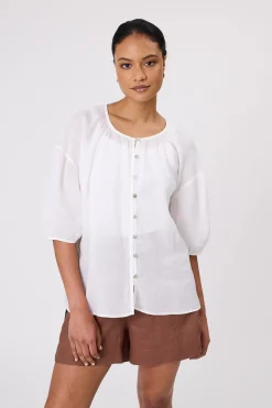 CANNES BLOUSE (IVORY)