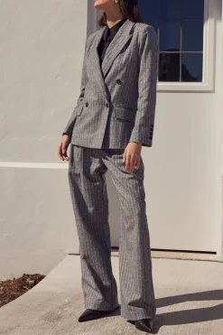 CATALYSIS JACKET (HERRINGBONE PINSTRIPE)