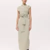 CHAIMBERLAIN DRESS (CLAY)