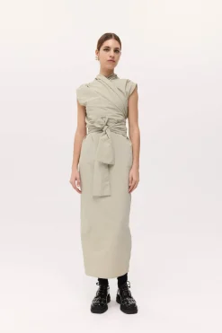 CHAIMBERLAIN DRESS (CLAY)
