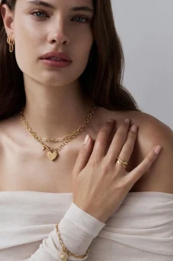 CONNECTION RING (18K GOLD VERMEIL)