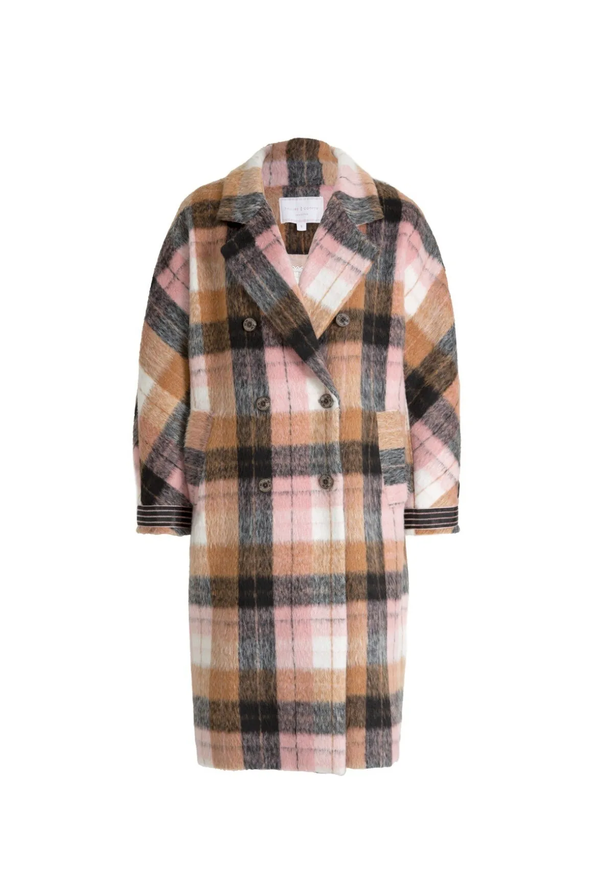COSY GRAIL COAT (LILAC CHECK)