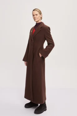 COURT COAT (CHOCOLATE) | PRE ORDER