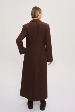 COURT COAT (CHOCOLATE) | PRE ORDER