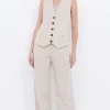 DESIREE STRAIGHT LEG PANT (SAND)