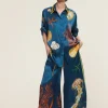 DORIAN SILK PANT (NAVY)