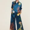 DORIAN SILK SHIRT (NAVY)