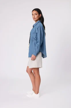 EASE BERMUDA SHORT (NATURAL)
