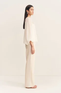 EMORY LACE BLOUSE (IVORY)
