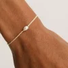 ETERNAL PEACE BRACELET (18K GOLD VERMEIL)
