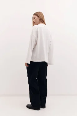 GIBSON LONG SLEEVE T-SHIRT (IVORY)