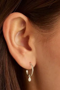 GRACE HOOPS (STERLING SILVER)