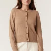 HARRIET MERINO CARDIGAN (CAMEL)
