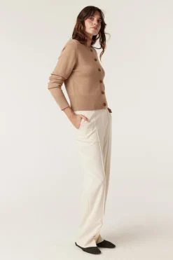 HARRIET MERINO CARDIGAN (CAMEL)