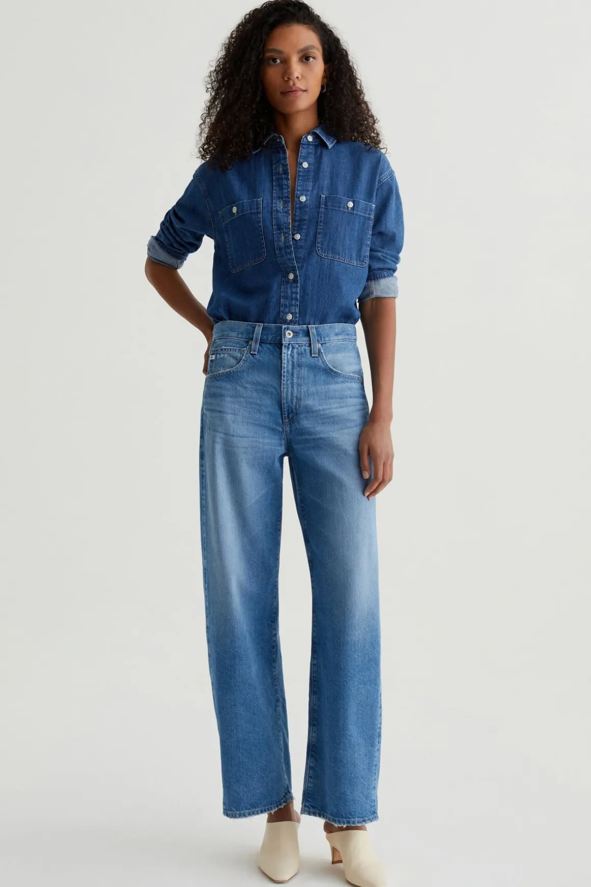 HATTIE HIGH RISE BARREL JEANS (FLASHBACK)