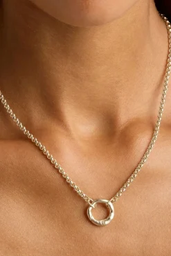 HORIZON ANNEX LINK NECKLACE (STERLING SILVER)