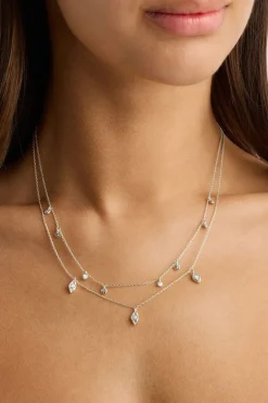 I AM PROTECTED LAYERED CHOKER (STERLING SILVER)