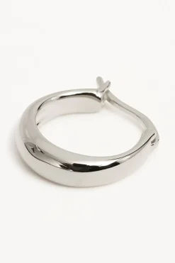 INFINITE HORIZON SMALL HOOPS (STERLING SILVER)