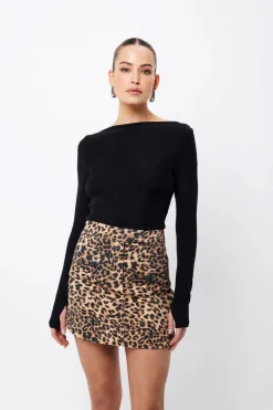 INTERMISSION LONG SLEEVE TOP (BLACK)