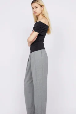 LARSEN DRAPE TOP (BLACK)