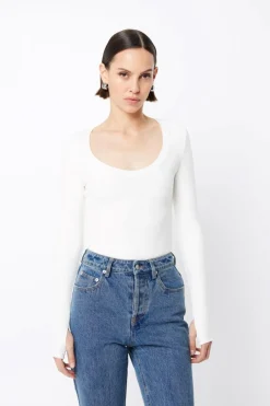 LINCOLN TOP (IVORY)