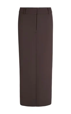 LONG JAS SKIRT (UMBER)