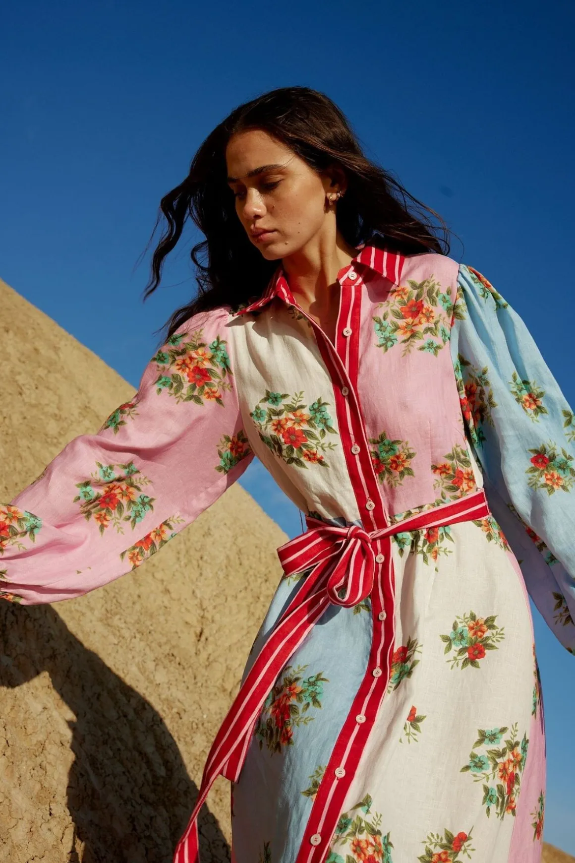 LUCILLE DRESS (MULTI BOUQUET)