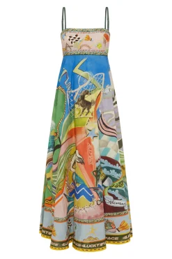 LUCKY PACE SUNDRESS (MULTI)