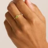 MAGIC OF US RING | AUGUST (PREIDOT/18K GOLD VERMEIL)