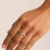 MAGIC OF US RING | DECEMBER (BLUE TOPAZ/STERLING SILVER)