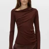 MAI LONG SLEEVE TOP (ALMANDINE)