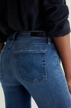 MARI MID RISE SLIM STRAIGHT JEAN (OCEANSIDE)
