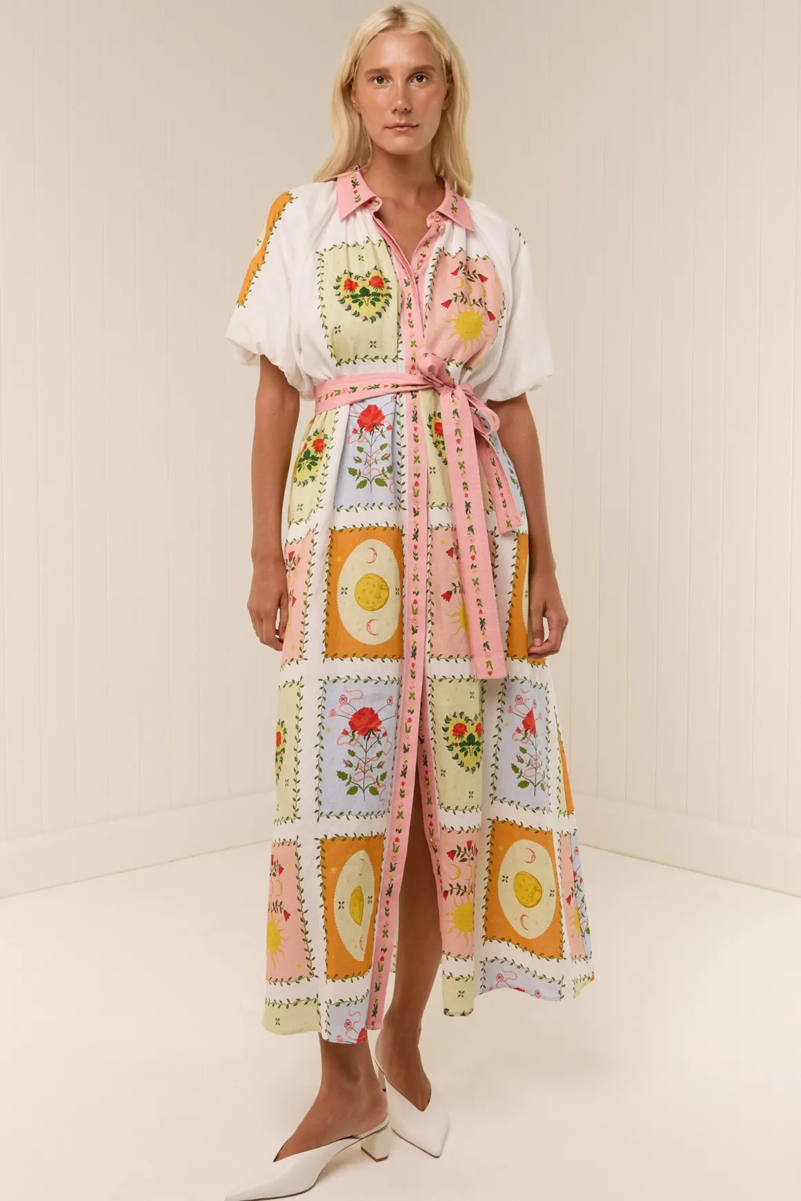 MARLA DRESS (SIESTA TILE) | PRE ORDER