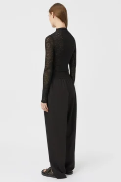 MATINEE LONG SLEEVE TOP (BLACK)