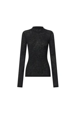 MATINEE LONG SLEEVE TOP (BLACK)