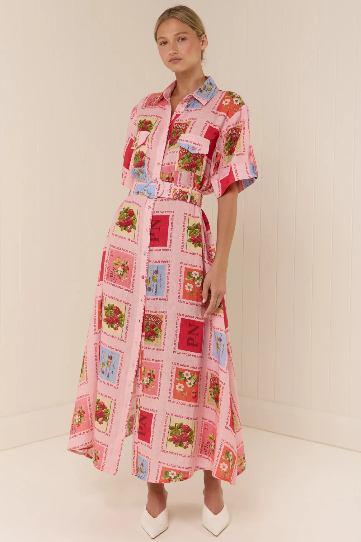 MEMENTO DRESS (STRAWBERRY STAMP)