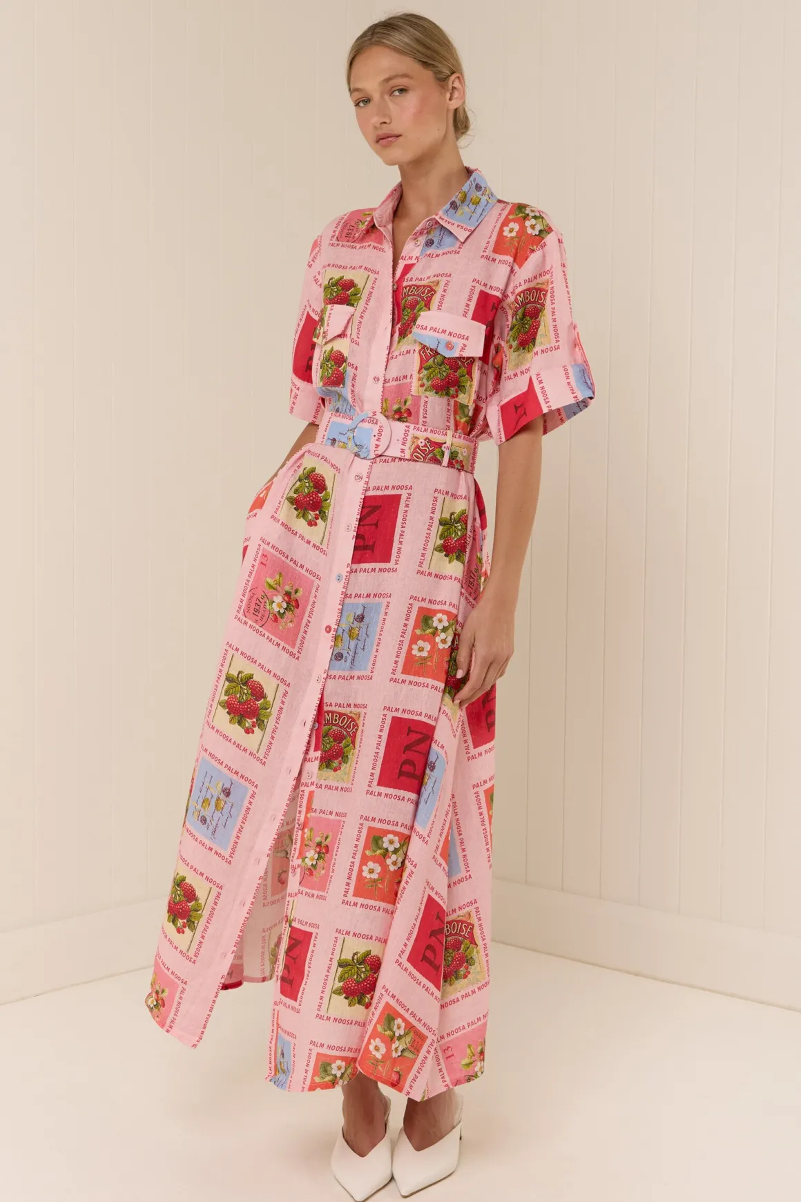 MEMENTO DRESS (STRAWBERRY STAMP)